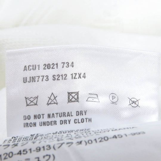 PRADA Short sleeve T-shirt UJN773 Main: 100% cotton white mens XS Used Authentic