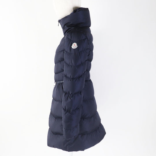 MONCLER down coat Outer: 100% nylon, Lining: 100% nylon, Filling: 90% down, Filling: 10% feather Navy MIRIELON Women 00 Used Authentic