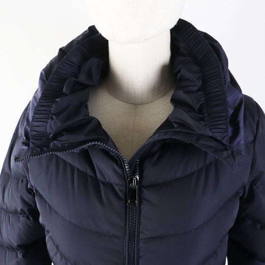 MONCLER down coat Outer: 100% nylon, Lining: 100% nylon, Filling: 90% down, Filling: 10% feather Navy MIRIELON Women 00 Used Authentic