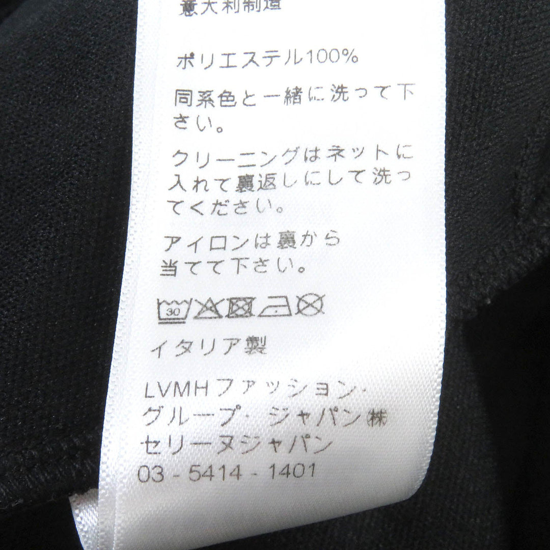 CELINE Pants 2Z166121O Main: 100% polyester black mens S Used Authentic