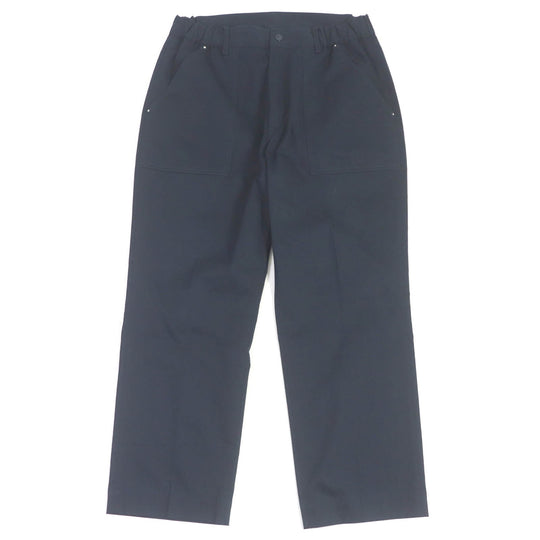 MONCLER Pants Main: 98% cotton, Main: 2% polyurethane Navy PANTALONE mens 46 Used Authentic
