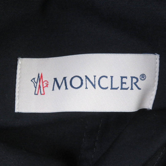 MONCLER Pants Main: 98% cotton, Main: 2% polyurethane Navy PANTALONE mens 46 Used Authentic