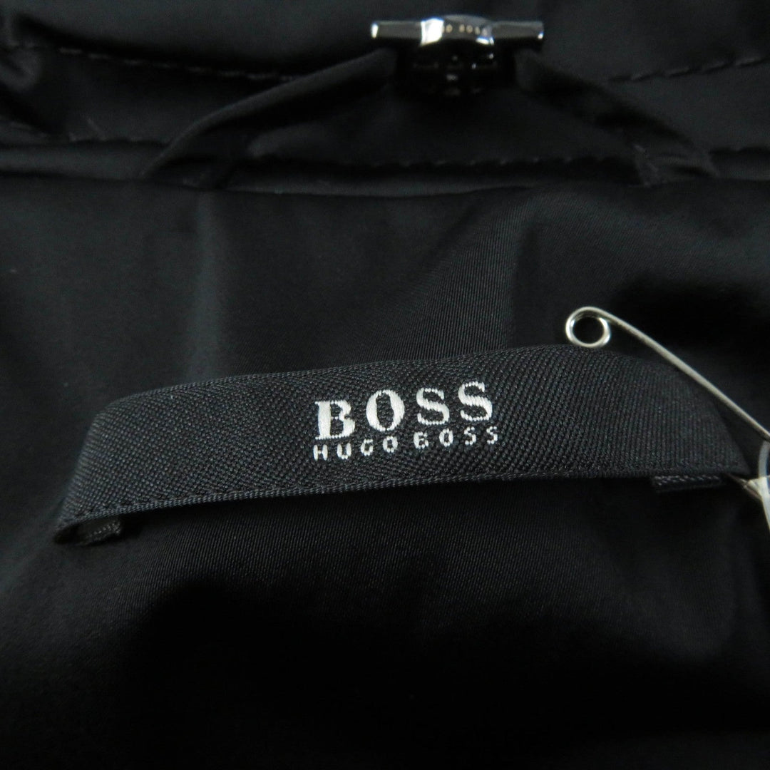 HUGO BOSS trench coat Main: 100% polyester, Lining: 55% polyester, Lining: 45% rayon black Women 36 Used Authentic