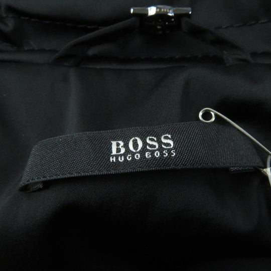 HUGO BOSS trench coat Main: 100% polyester, Lining: 55% polyester, Lining: 45% rayon black Women 36 Used Authentic
