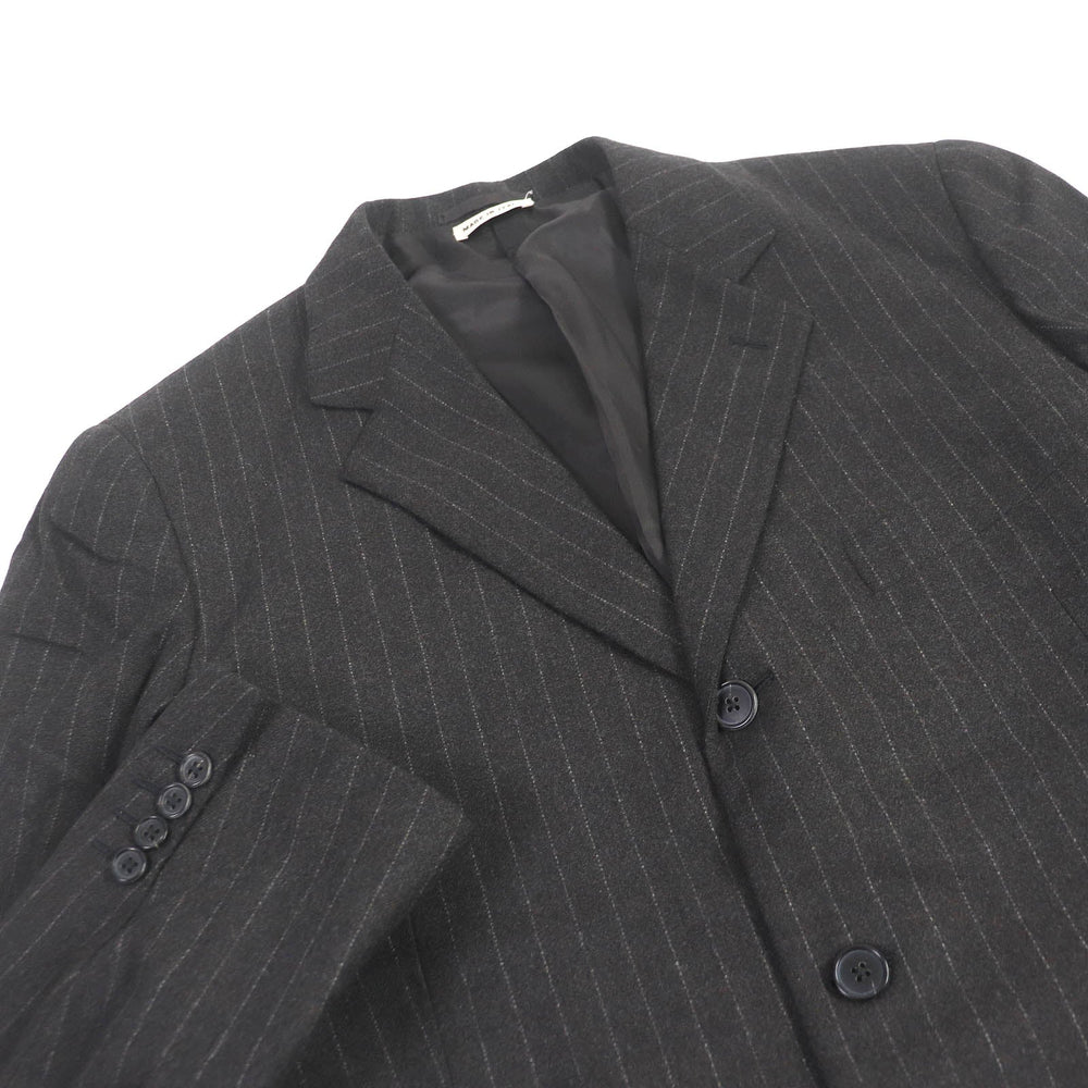 HERMES tailored jacket Outer: 100% cashmere, Lining: 100% rayon Charcoal gray mens 52 Used Authentic