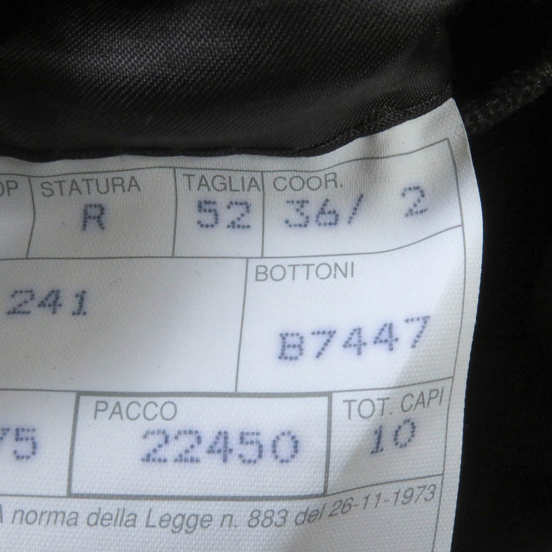 HERMES tailored jacket Outer: 100% cashmere, Lining: 100% rayon Charcoal gray mens 52 Used Authentic