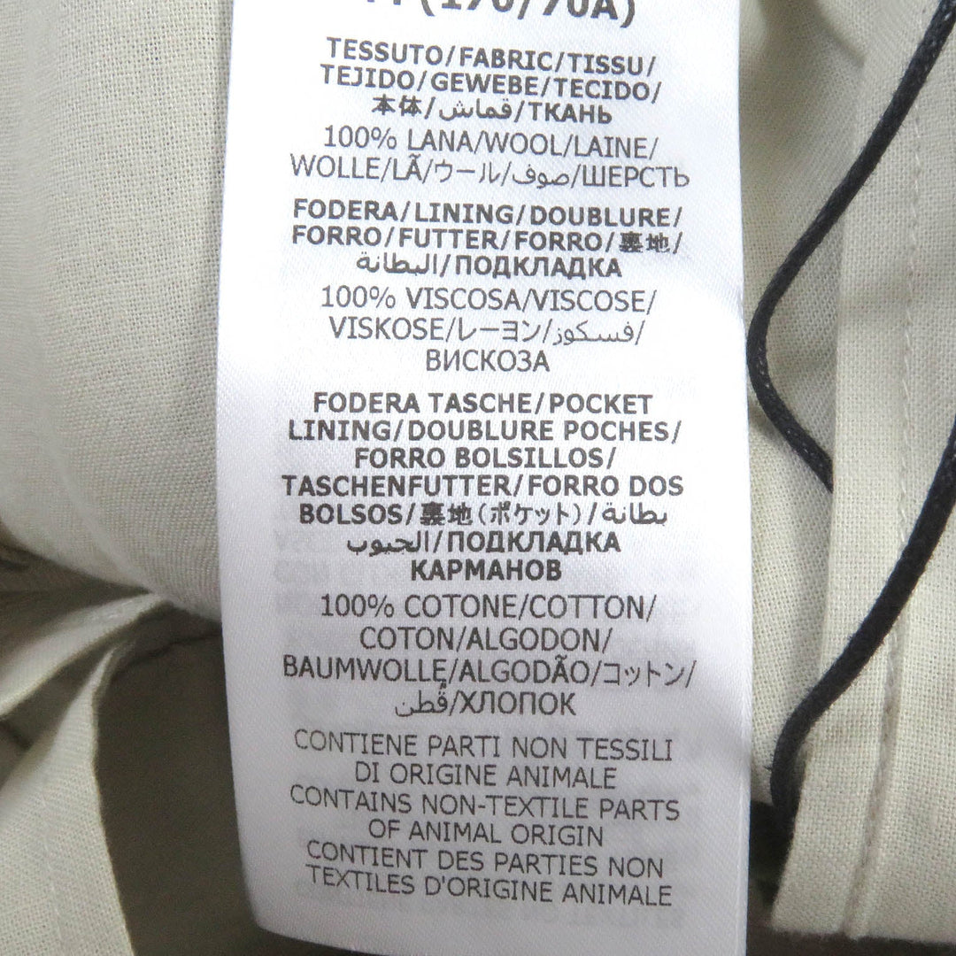 GUCCI Pants 710564 Main: 100% wool, Main: 100% rayon, Lining: cotton Beige type mens 44 Used Authentic