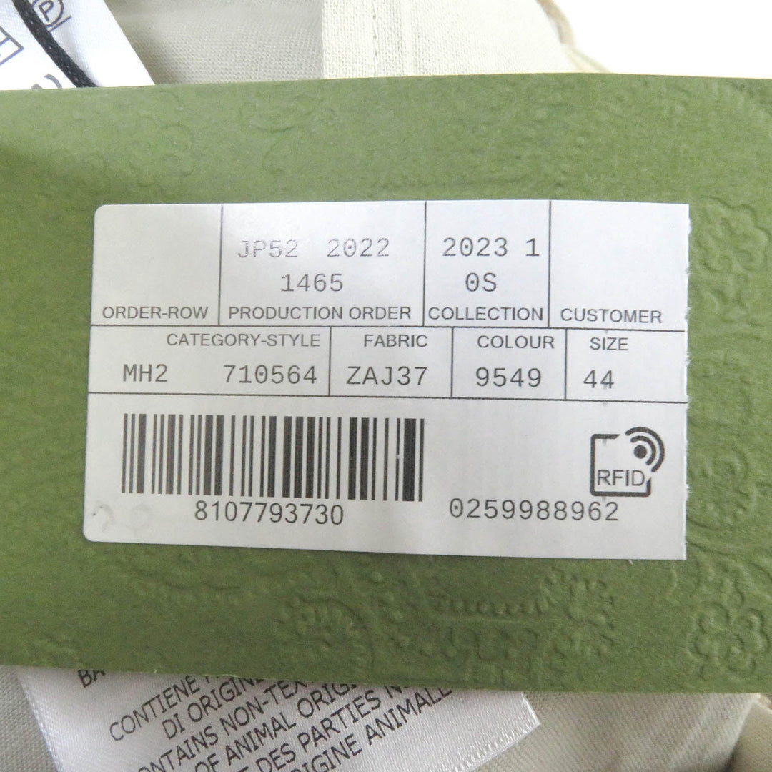 GUCCI Pants 710564 Main: 100% wool, Main: 100% rayon, Lining: cotton Beige type mens 44 Used Authentic