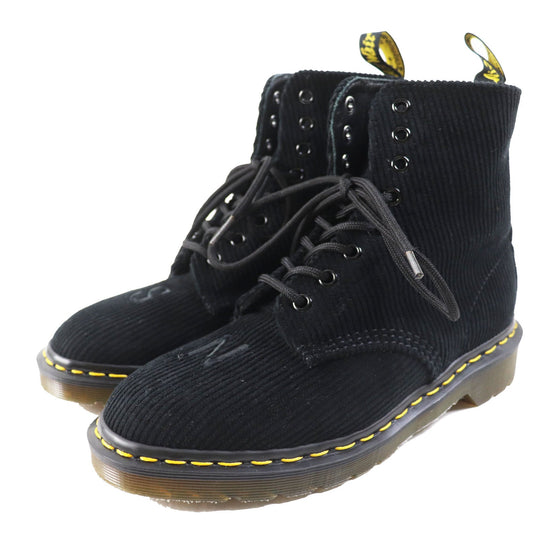 Dr.Martens short boots Main: Corduroy black THE 1460 REMASTERED Women 4 Used Authentic