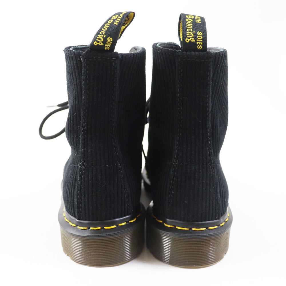 Dr.Martens short boots Main: Corduroy black THE 1460 REMASTERED Women 4 Used Authentic