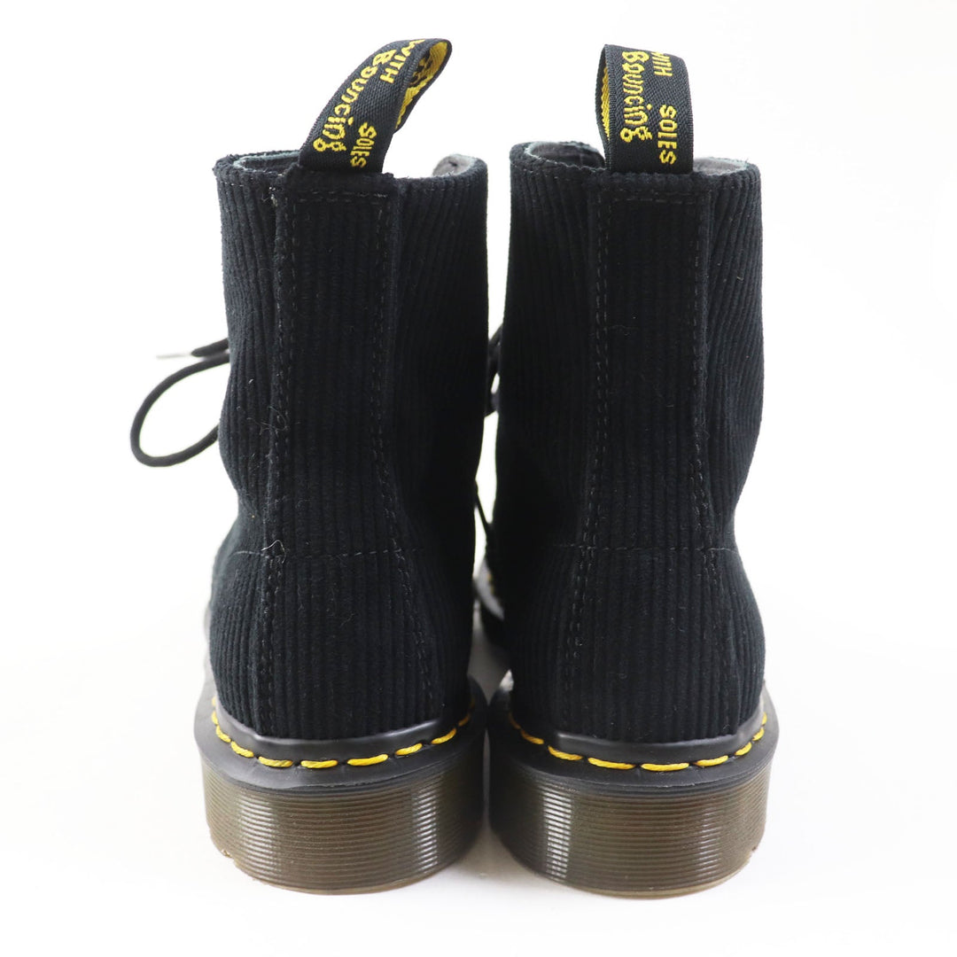 Dr.Martens short boots Main: Corduroy black THE 1460 REMASTERED Women 4 Used Authentic