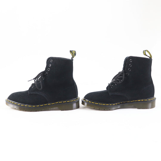 Dr.Martens short boots Main: Corduroy black THE 1460 REMASTERED Women 4 Used Authentic
