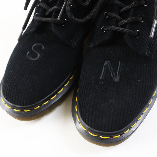 Dr.Martens short boots Main: Corduroy black THE 1460 REMASTERED Women 4 Used Authentic