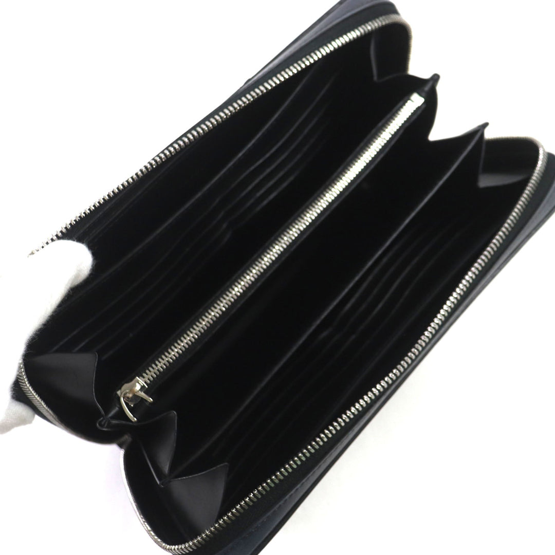 Berluti Clutch bag Main: Scritto leather Navy Itauba Wide mens Used Authentic