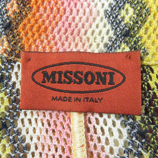 Missoni Jacket Main: 90% cotton, Main: 10% nylon multicolor Women 40 Used Authentic
