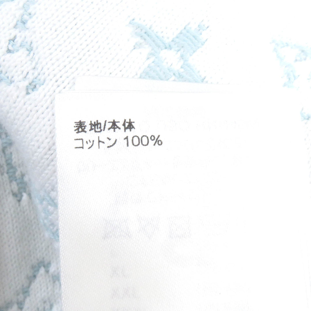 LOUIS VUITTON Hoodie Main: 100% cotton Light blue mens XL Used Authentic