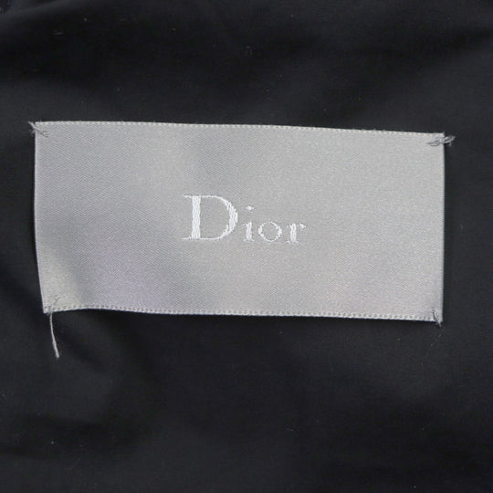 Dior HOMME Duffel coat 563C305D3290 Outer material: 100% cotton, Lining: 100% cotton, Part: 100% polyester, Leather part: 100% cowhide, Sleeve lining: 100% cupra Navy mens 44 Used Authentic