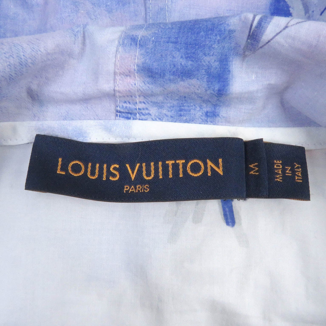 LOUIS VUITTON Hoodie HIS79W Main: 100% cotton Blue type mens M Used Authentic