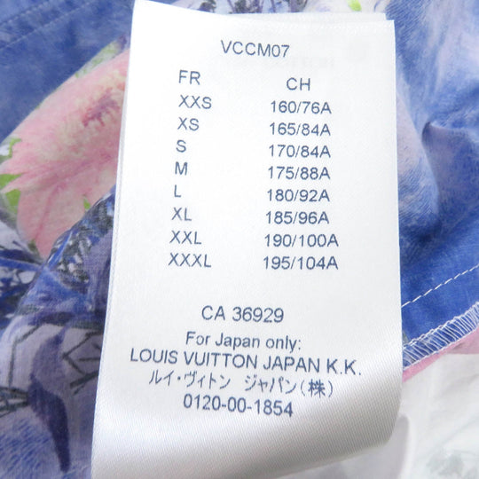 LOUIS VUITTON Hoodie HIS79W Main: 100% cotton Blue type mens M Used Authentic