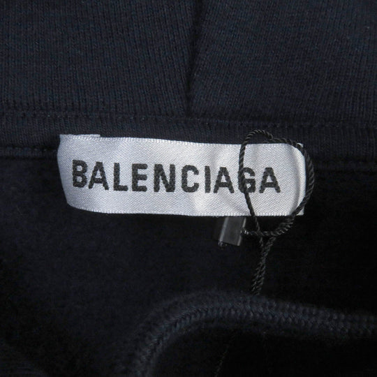 BALENCIAGA Hoodie 578135 Main: 100% cotton Navy mens XS Used Authentic