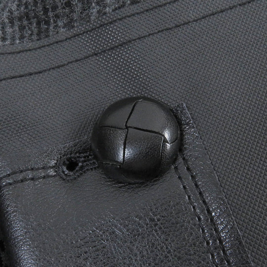 eYe COMME des GARCONS JUNYA WATANABE MAN tailored jacket WL-J009 Outer: 90% wool, Outer: 10% nylon, Lining: 100% cupra, Part: synthetic leather, Part: 50% polyester gray mens L Used Authentic