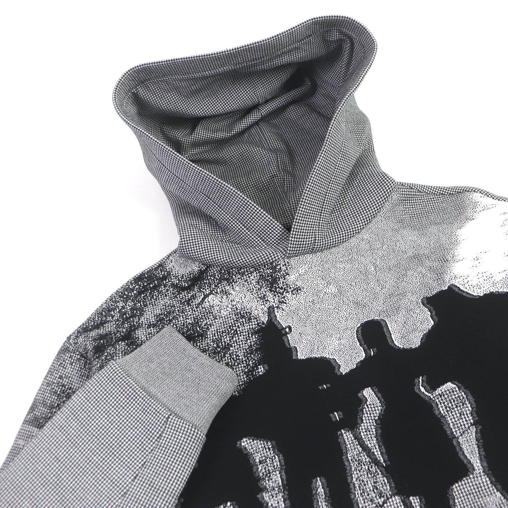 LOUIS VUITTON Hoodie HGY87W Main: 86% cotton, 14% polyurethane black mens XXS Used Authentic