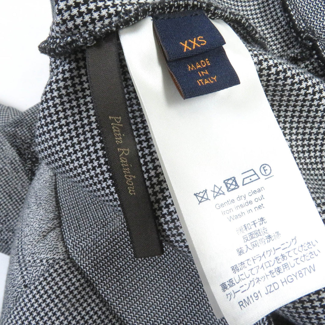LOUIS VUITTON Hoodie HGY87W Main: 86% cotton, 14% polyurethane black mens XXS Used Authentic