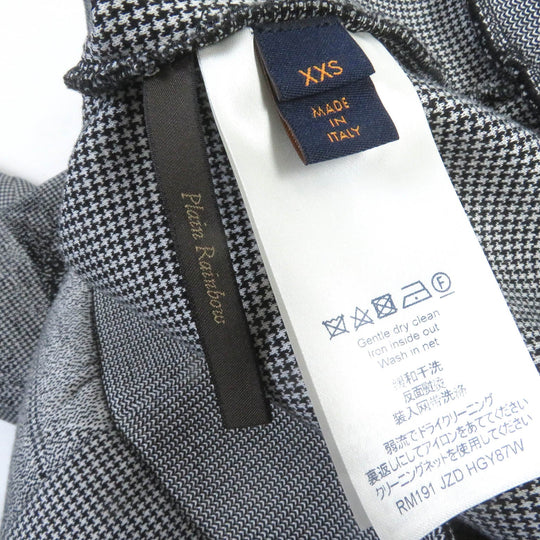 LOUIS VUITTON Hoodie HGY87W Main: 86% cotton, 14% polyurethane black mens XXS Used Authentic