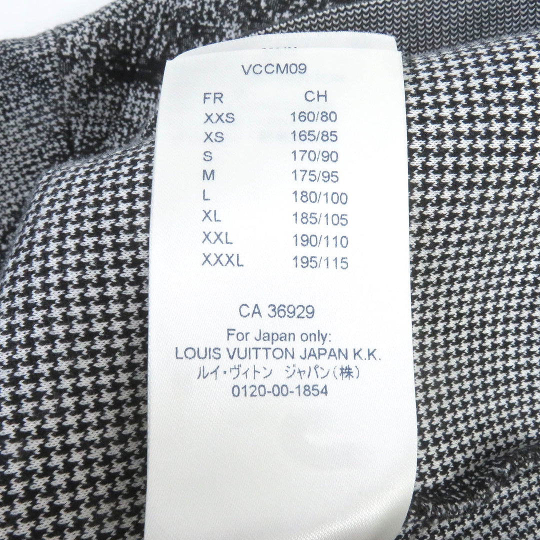LOUIS VUITTON Hoodie HGY87W Main: 86% cotton, 14% polyurethane black mens XXS Used Authentic
