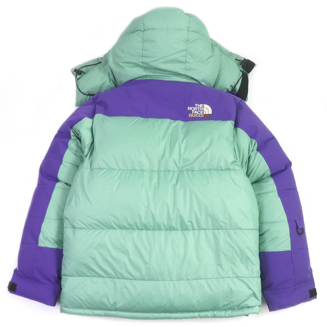GUCCI Down jacket 663895 Main: 100% nylon, Filling: 85% down, Filling: 15% feather, Part: polyurethane, Part: polyester multicolor mens S Used Authentic