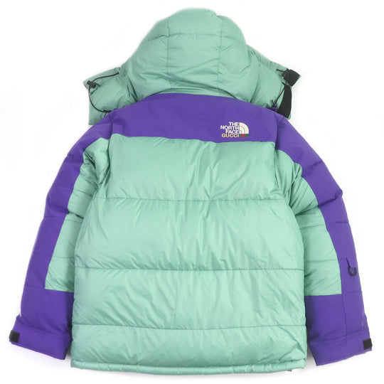 GUCCI Down jacket 663895 Main: 100% nylon, Filling: 85% down, Filling: 15% feather, Part: polyurethane, Part: polyester multicolor mens S Used Authentic