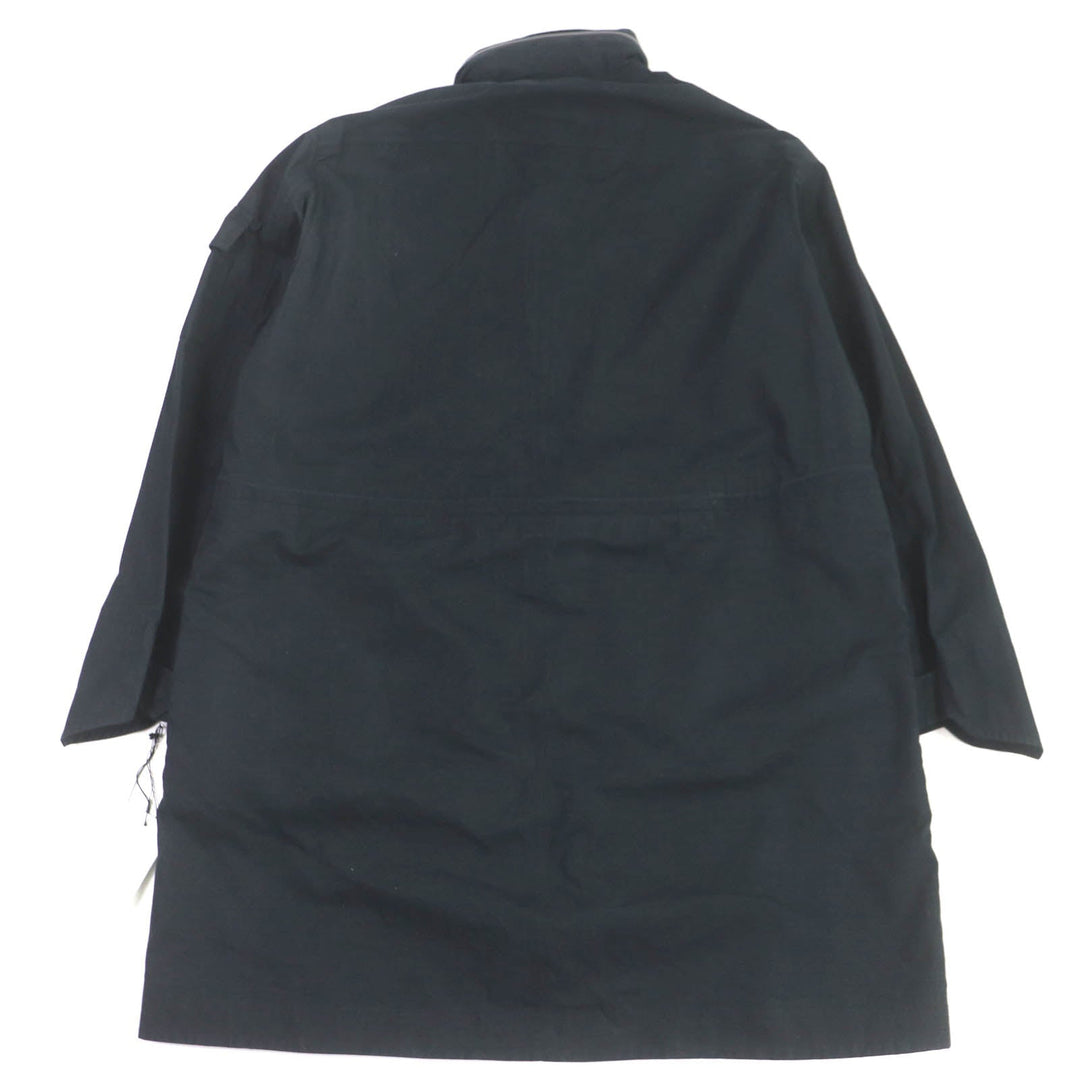 Sacai Military coat 23-03186M Main: 68% cotton, Main: 32% nylon, Part: 60% cotton, Part: 40% nylon, Part: 100% nylon black Olmetex Rip Stop Blouson mens 1 Used Authentic