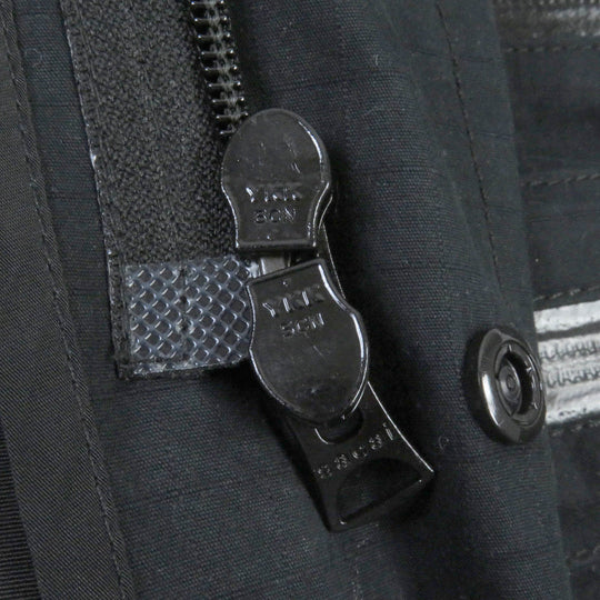 Sacai Military coat 23-03186M Main: 68% cotton, Main: 32% nylon, Part: 60% cotton, Part: 40% nylon, Part: 100% nylon black Olmetex Rip Stop Blouson mens 1 Used Authentic