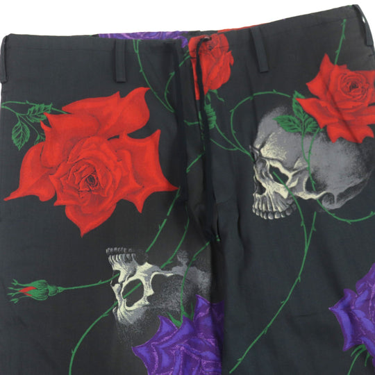BLACK Scandal Yohji Yamamoto Pants HW-P99-033 Main: 95% cotton, Main: 5% polyurethane black mens 1 Used Authentic
