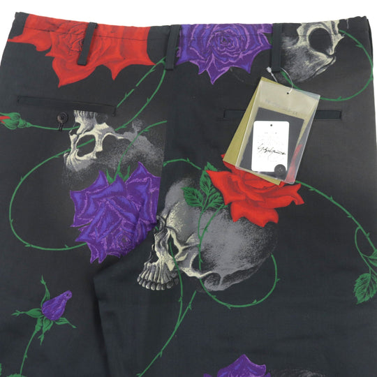 BLACK Scandal Yohji Yamamoto Pants HW-P99-033 Main: 95% cotton, Main: 5% polyurethane black mens 1 Used Authentic
