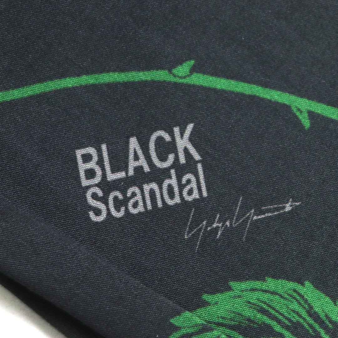 BLACK Scandal Yohji Yamamoto Pants HW-P99-033 Main: 95% cotton, Main: 5% polyurethane black mens 1 Used Authentic