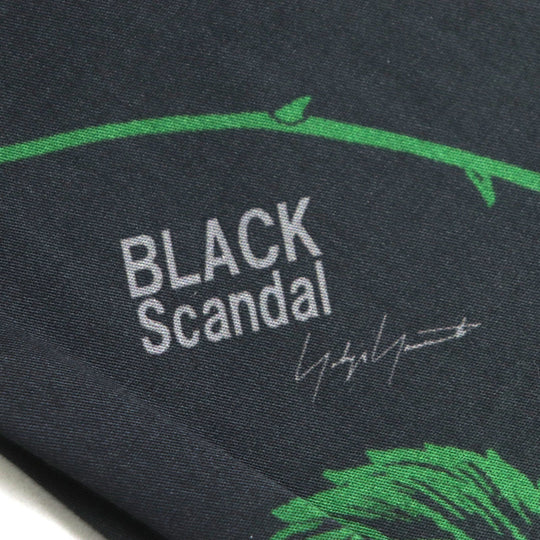 BLACK Scandal Yohji Yamamoto Pants HW-P99-033 Main: 95% cotton, Main: 5% polyurethane black mens 1 Used Authentic