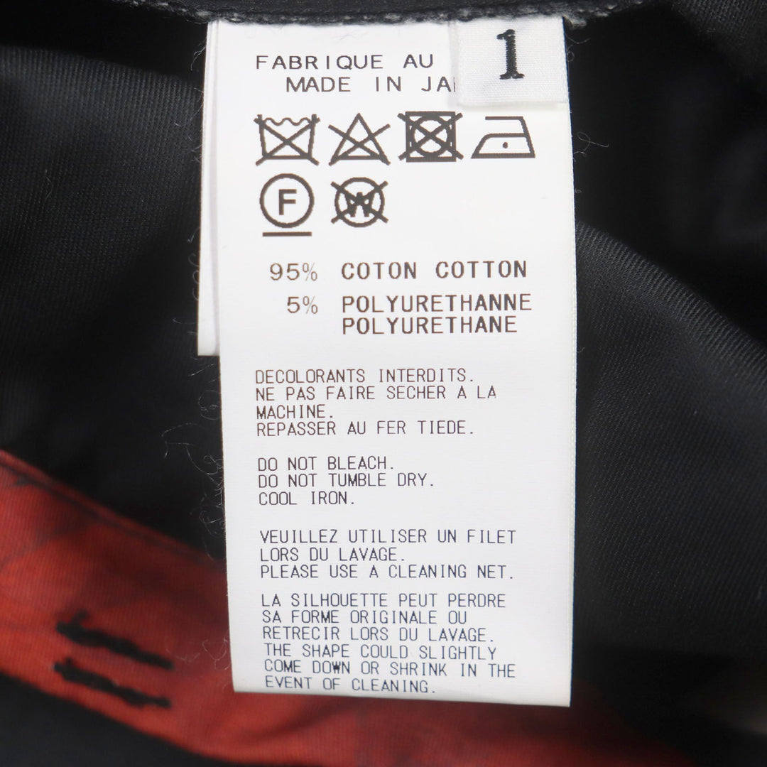 BLACK Scandal Yohji Yamamoto Pants HW-P99-033 Main: 95% cotton, Main: 5% polyurethane black mens 1 Used Authentic