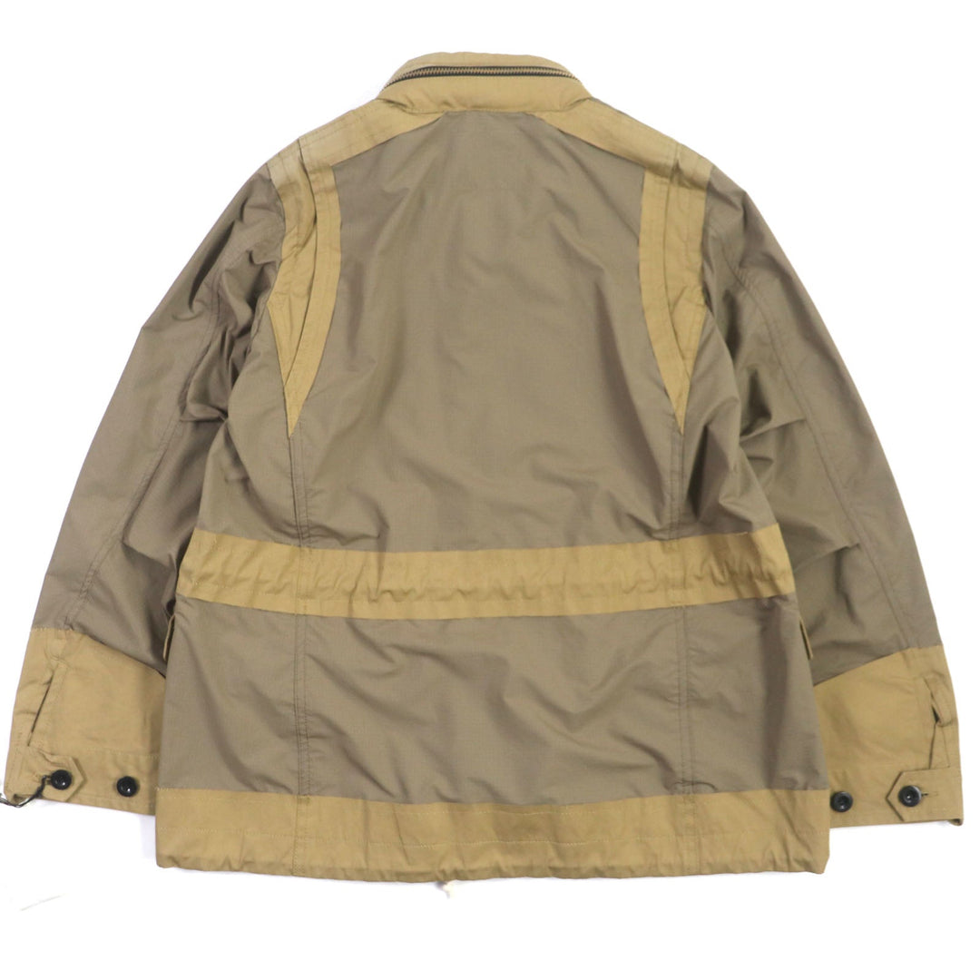 Sacai Jacket 20-02215M Main: 100% polyester, Part: 100% cotton beige M65 Remake Military Jacket mens 1 Used Authentic