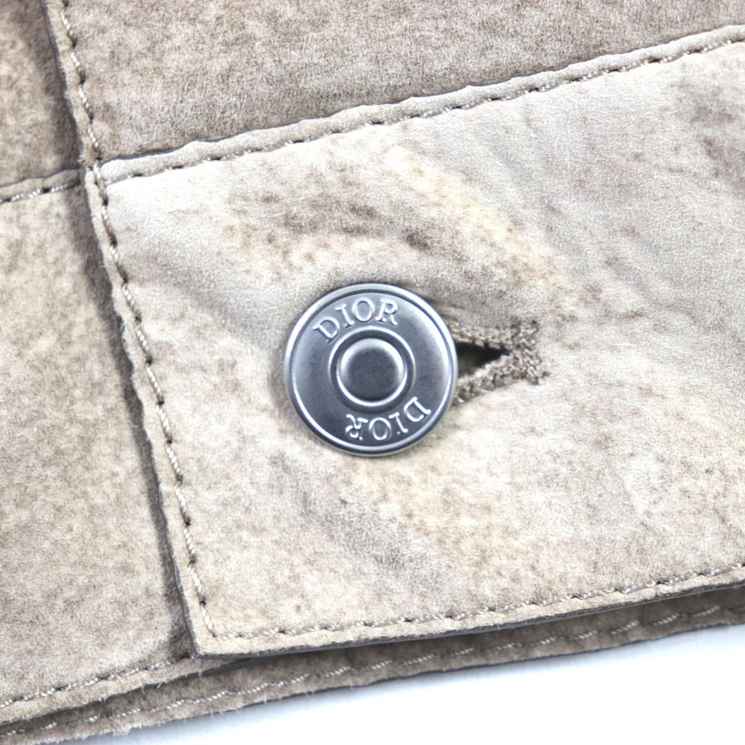 Dior HOMME leather jacket 283L417A0591 Outer: 100% sheepskin, Lining: 100% cupra, Part: 100% cowhide beige mens 50 Used Authentic