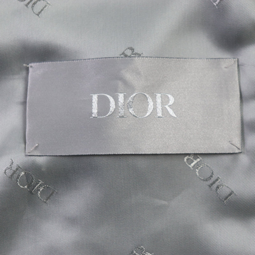 Dior HOMME leather jacket 283L417A0591 Outer: 100% sheepskin, Lining: 100% cupra, Part: 100% cowhide beige mens 50 Used Authentic