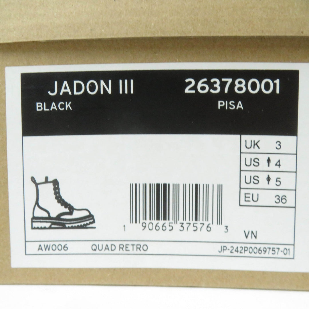 Dr.Martens short boots 26378001 Main: Leather black JADON3 Women 36 Used Authentic