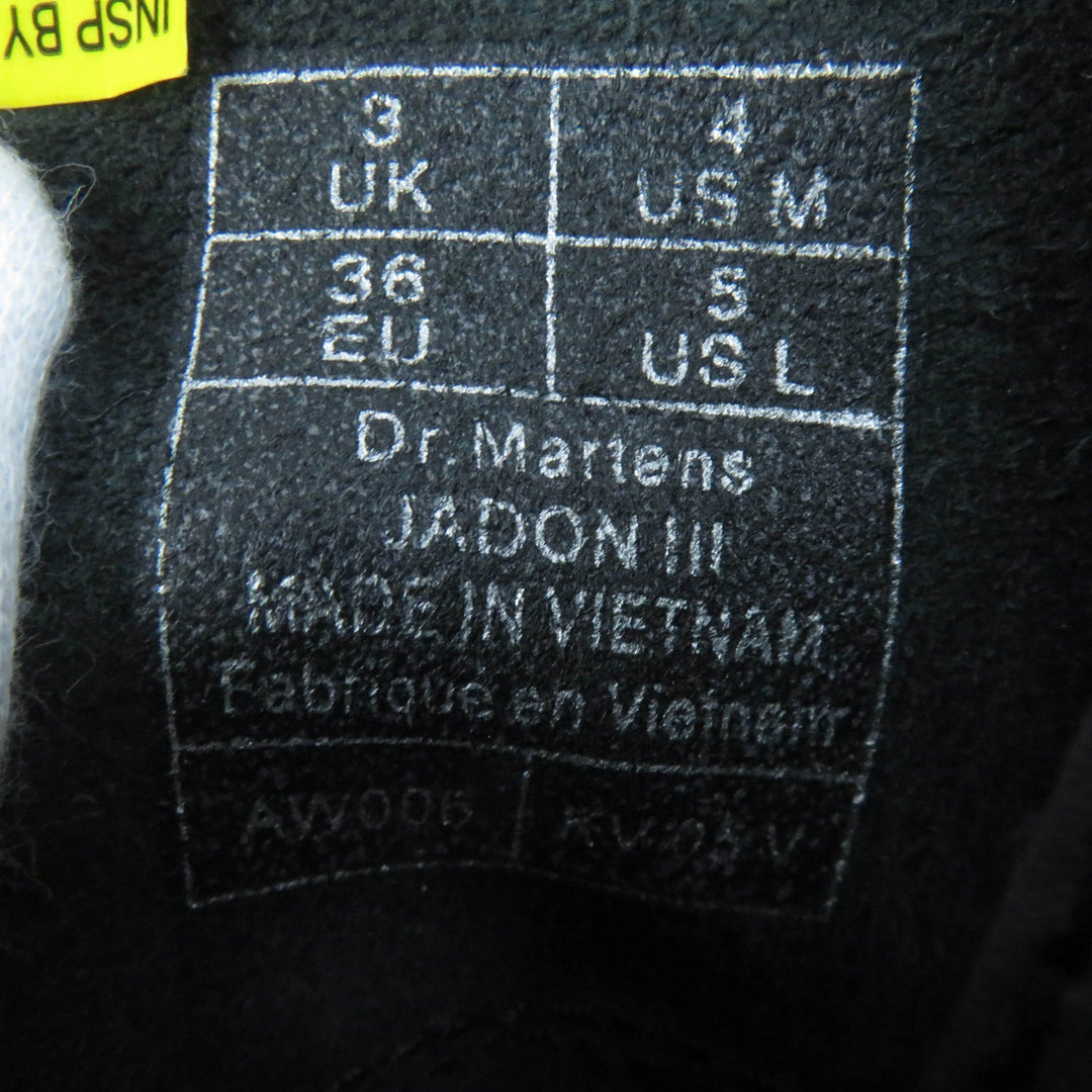 Dr.Martens short boots 26378001 Main: Leather black JADON3 Women 36 Used Authentic