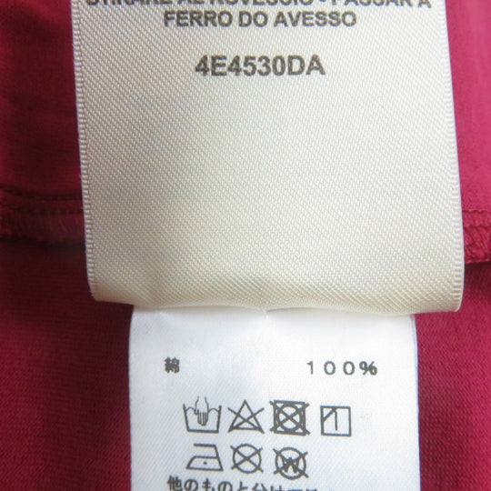 HERMES one piece Main: 100% cotton Pink type DELLA CAVALLERIA Women 34 Used Authentic