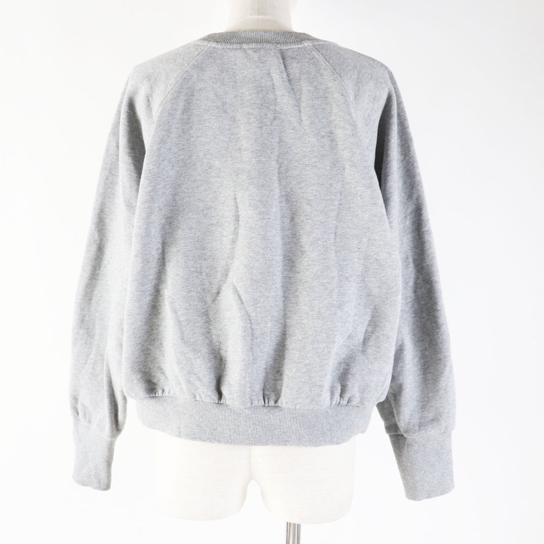 BURBERRY sweat 8035615 Main: 80% cotton, Main: 20% polyester, Part: 98% cotton, Part: 2% polyurethane gray Women XL Used Authentic