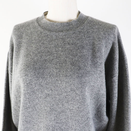 Christian Dior knit 924S55AM009 Main: 97% cashmere, Main: 2% nylon, Main: 1% polyurethane gray JA DIOR 8 Women 42 Used Authentic