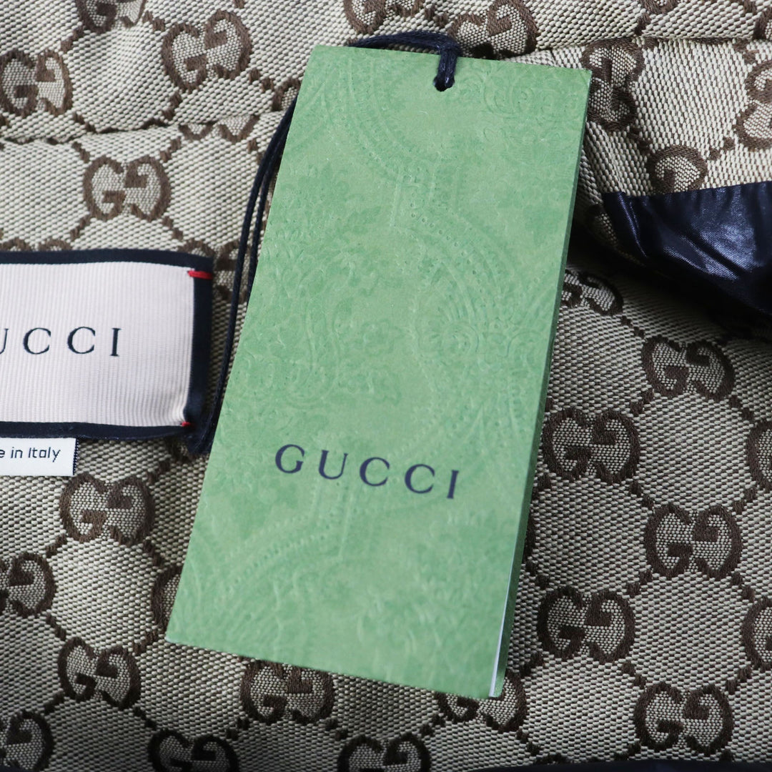 GUCCI Vest 776838 Main: 70% cotton, Main: 30% polyester, Main: 100% nylon, Filling: 100% polyester, Lining: 100% nylon beige Women XS Used Authentic