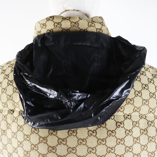 GUCCI Vest 776838 Main: 70% cotton, Main: 30% polyester, Main: 100% nylon, Filling: 100% polyester, Lining: 100% nylon beige Women XS Used Authentic