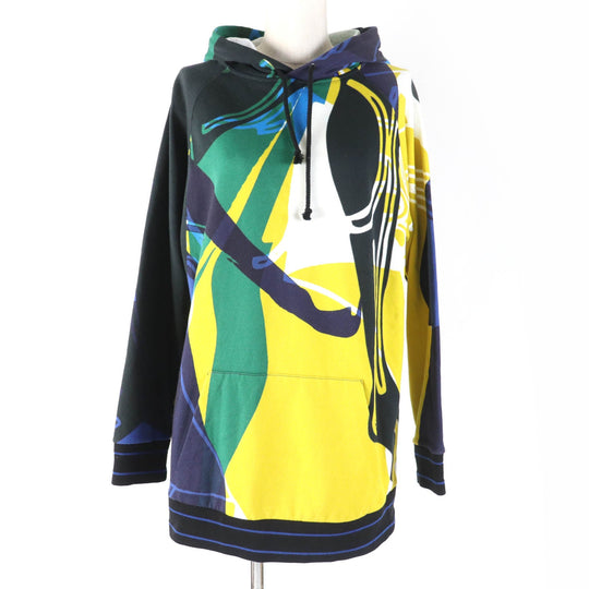 Christian Dior Hoodie 213S04A4069 Main: 100% cotton, part: 85% cotton, part: 10% nylon, part: 5% rubber multicolor Women XS Used Authentic