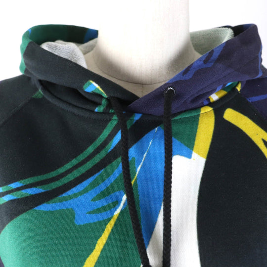 Christian Dior Hoodie 213S04A4069 Main: 100% cotton, part: 85% cotton, part: 10% nylon, part: 5% rubber multicolor Women XS Used Authentic